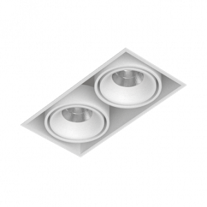 Встраиваемый поворотный светодиодный светильник Ledron NORDEL 2 White