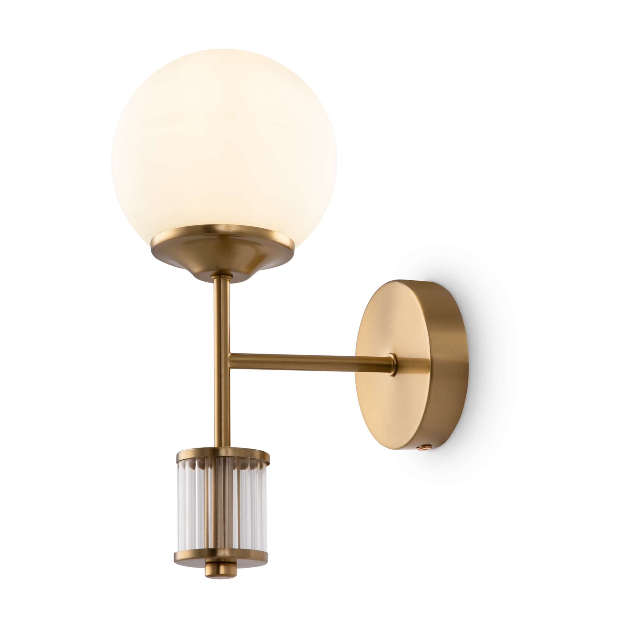 Настенный светильник (бра) Болас  / Bolas Настенный светильник (бра) Freya FR5185WL-01BS