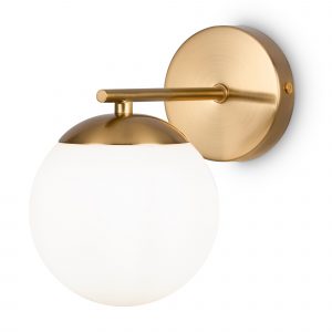 Настенный светильник (бра) Мрамор / Marble Настенный светильник (бра) Freya FR5230WL-01BS