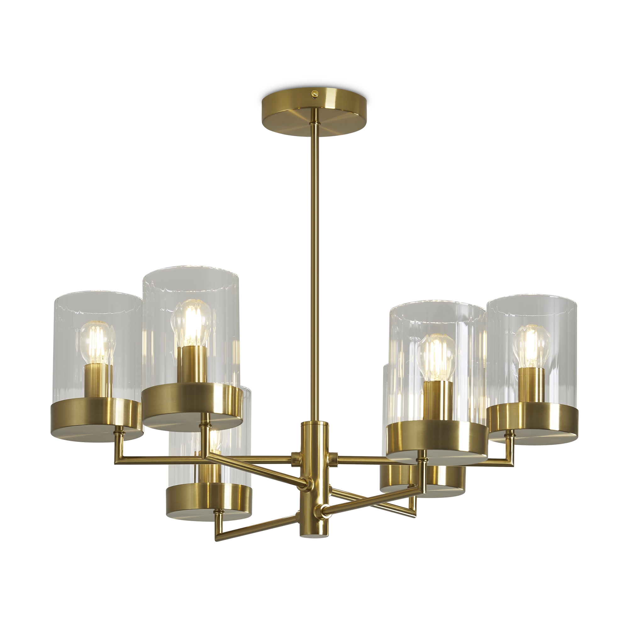 Подвесной светильник Клипса  / Clip Подвесной светильник Freya FR5426PL-06BS