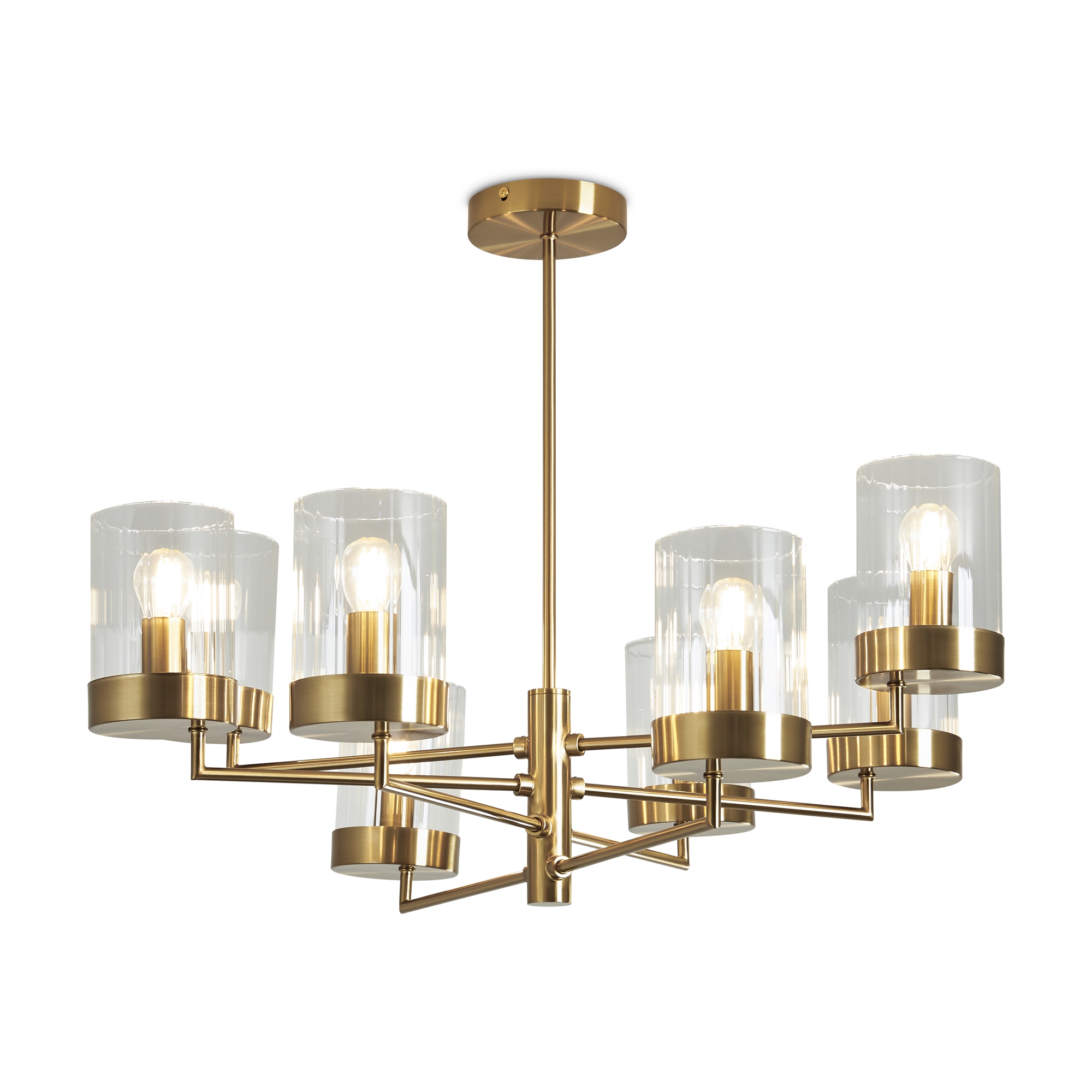 Подвесной светильник Клипса  / Clip Подвесной светильник Freya FR5426PL-08BS