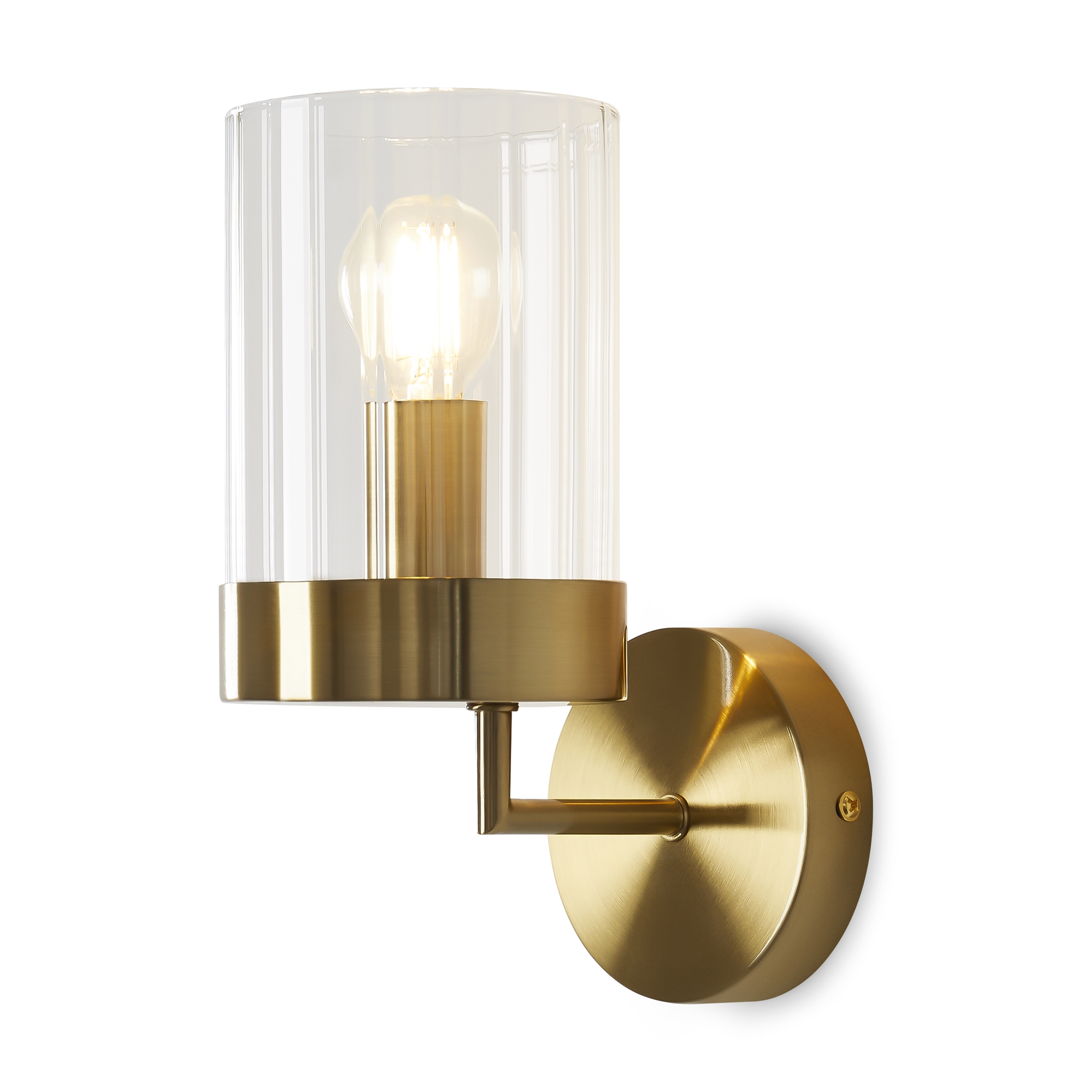 Настенный светильник (бра) Клипса  / Clip Настенный светильник (бра) Freya FR5426WL-01BS