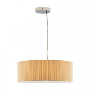 Подвесной светильник Плиссировка  / Pleating Подвесной светильник Freya FR5434PL-03BG