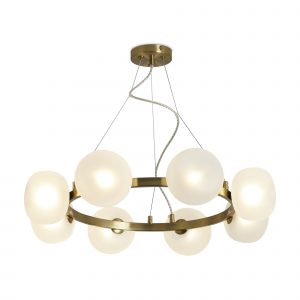 Подвесной светильник Пончики / Donuts Подвесной светильник Freya FR5444PL-08BS