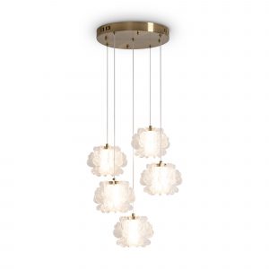 Подвесной светильник Цветок / Flower Подвесной светильник Freya FR5579PL-L40BS