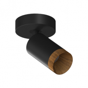 Накладной светодиодный светильник Ledron SAGITONY R1 S60 Dim Wooden Black