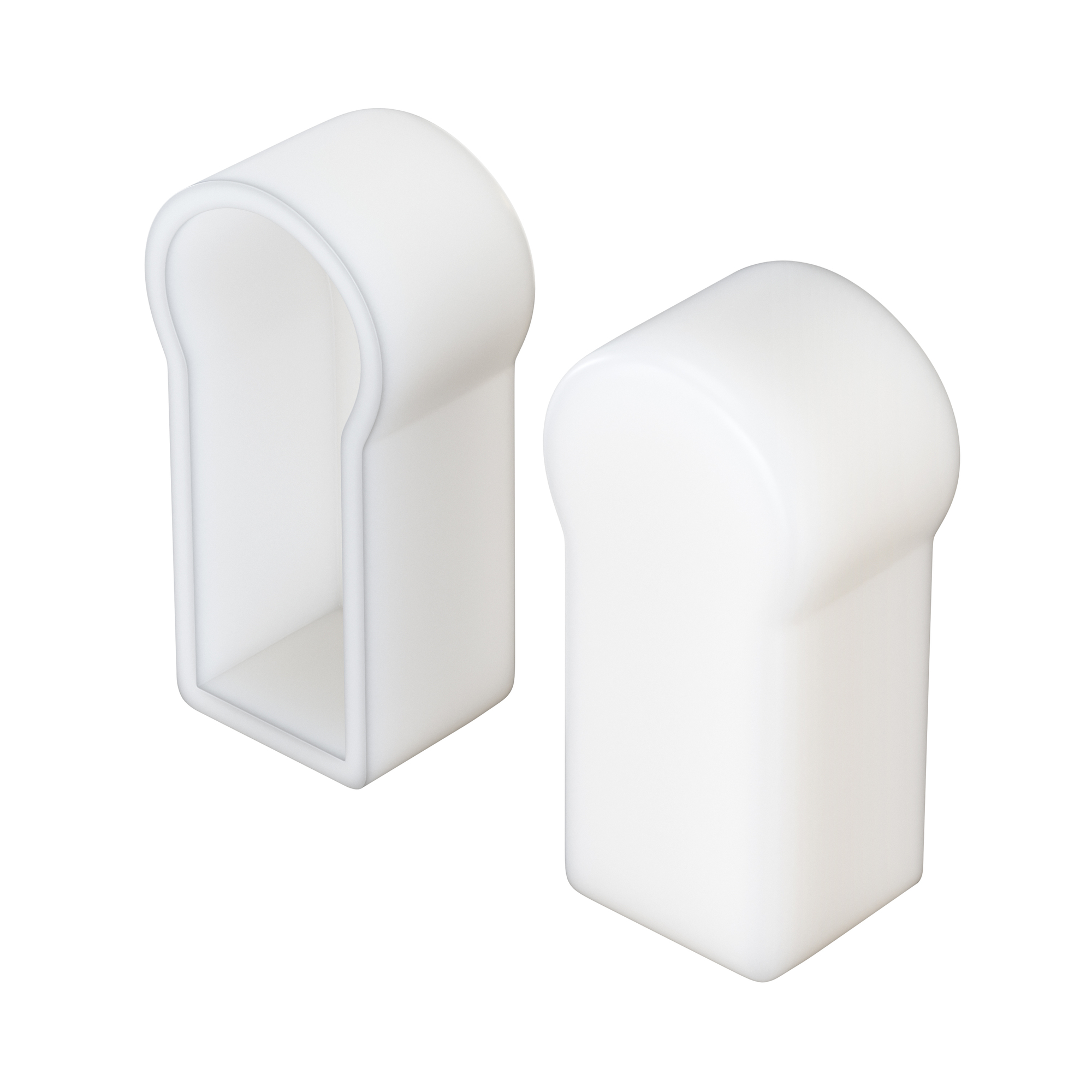 Заглушка для гибкого неона 17х8мм 2 шт. Комплектующие для гибкого неона Led Strip 20053