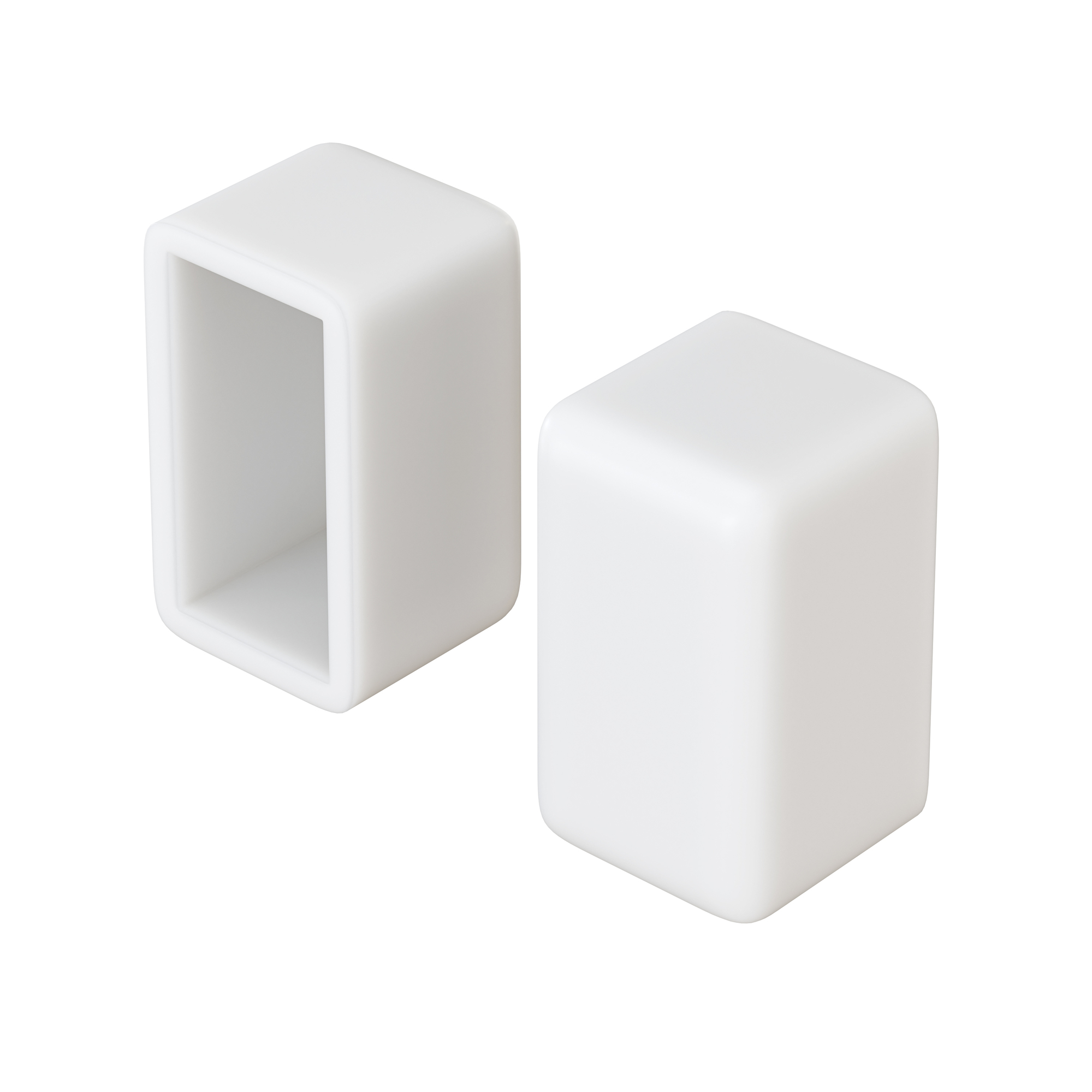 Заглушка для гибкого неона 12х6мм 2 шт. Комплектующие для гибкого неона Led Strip 20069