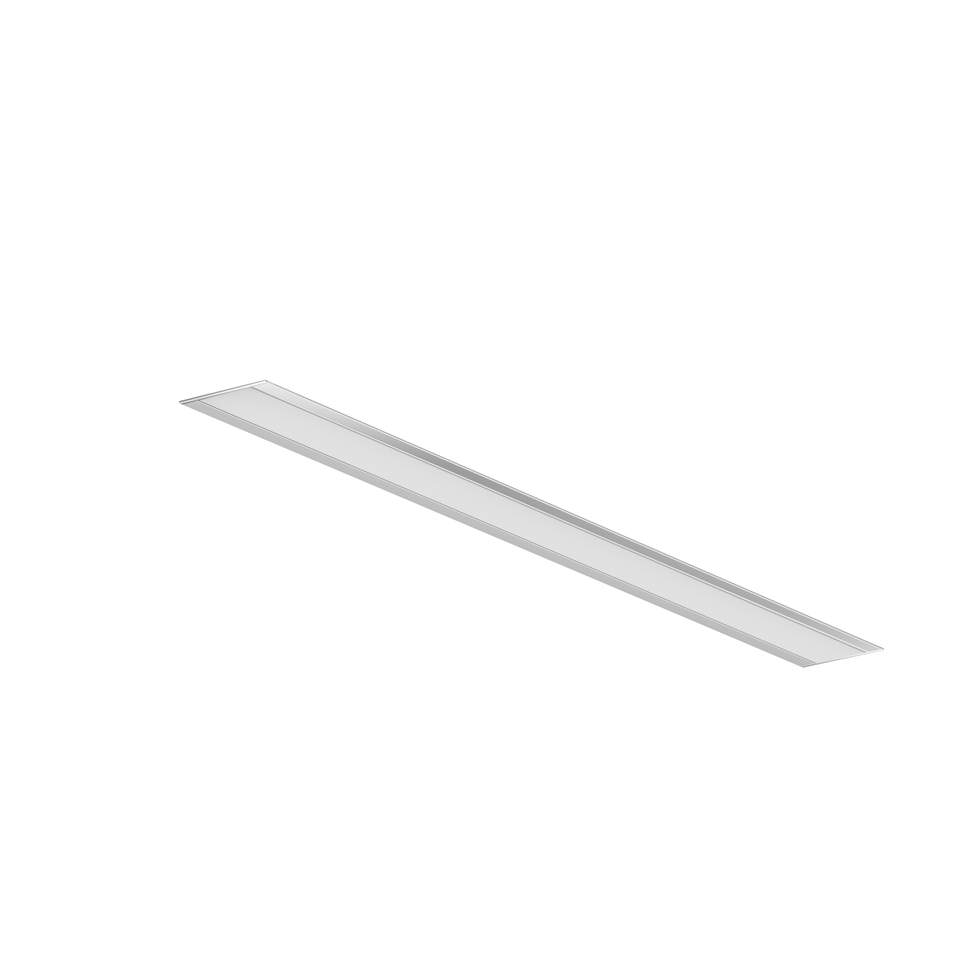 Линейный светильник встраиваемый 4000K 50x35 10 Вт (Серебро
