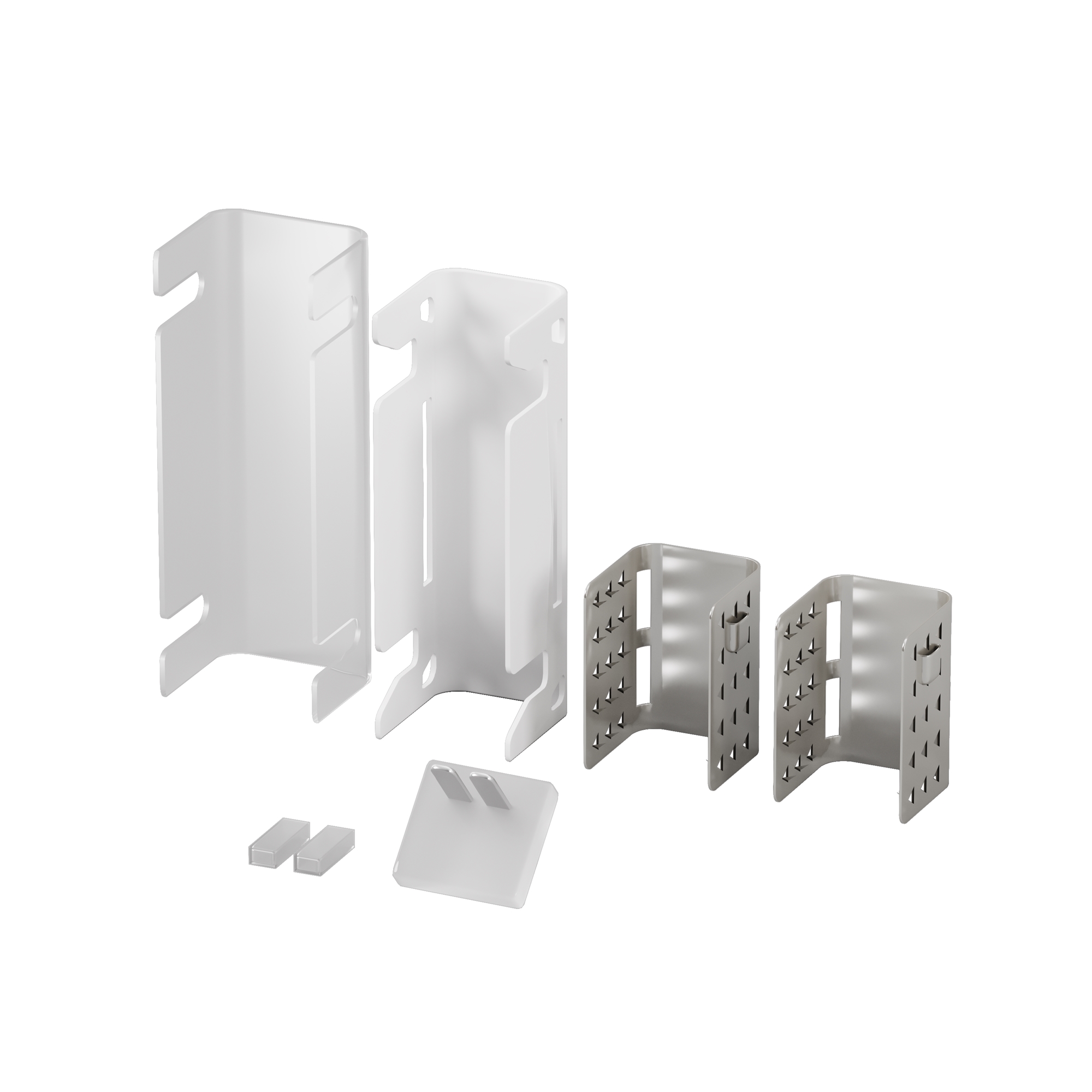 Двусторонний коннектор питания для гибкого неона 17х12 мм Комплектующие для гибкого неона Led Strip 432011