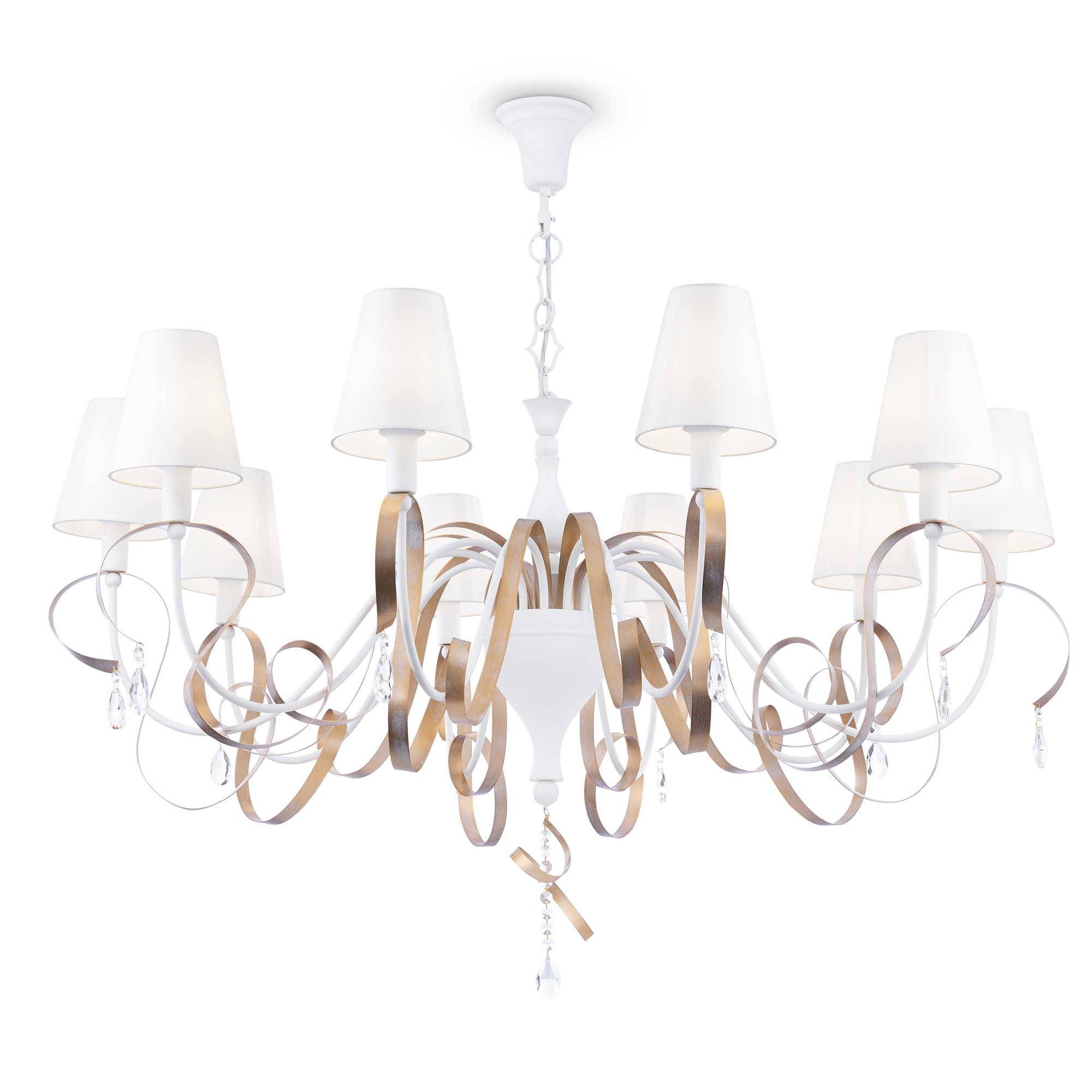 Люстра Интреччо / Intreccio E14х10 Люстра Maytoni ARM010-10-W