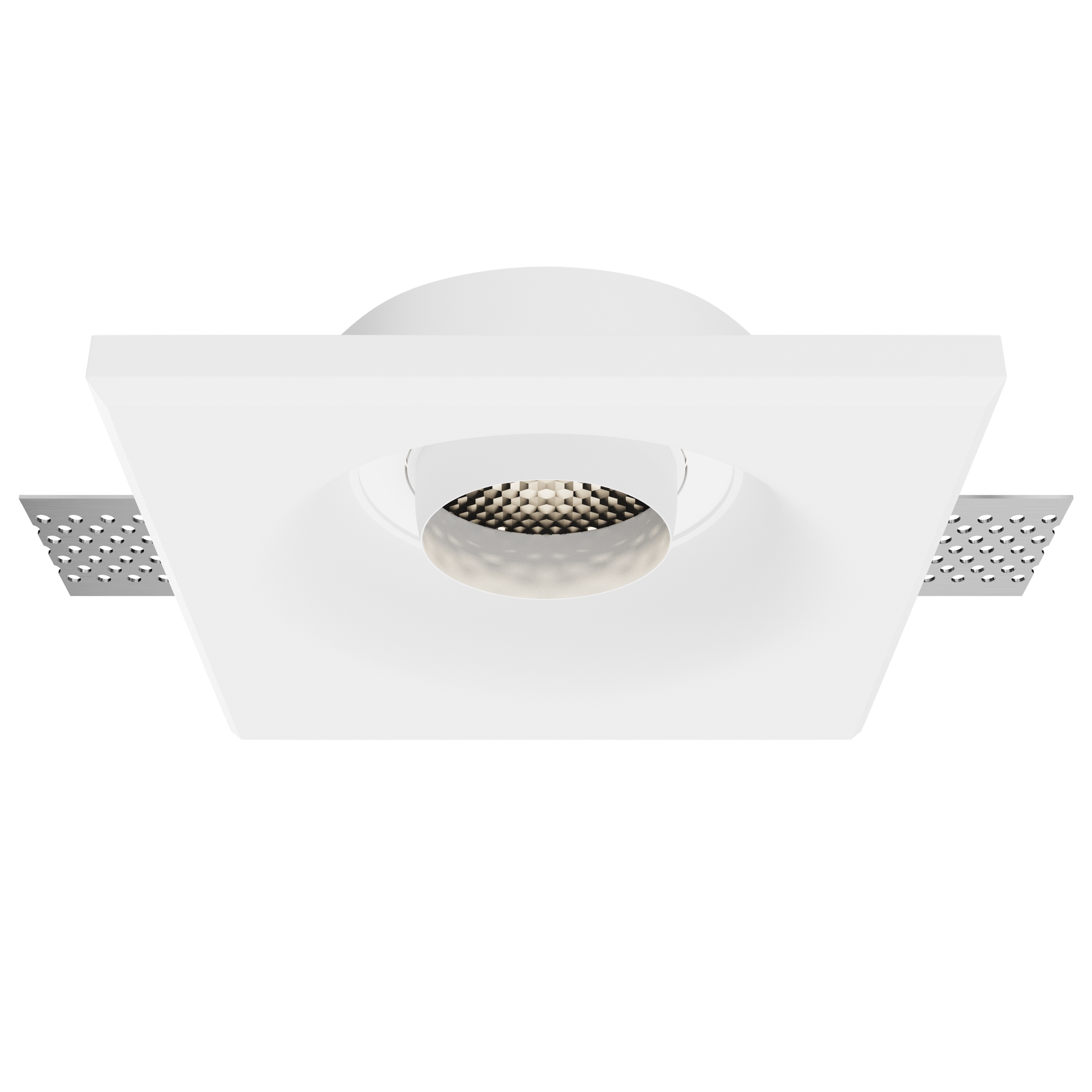 Встраиваемый светильник Гипс Модерн / Gyps Modern 1*GU10 10 Вт Встраиваемый светильник Technical DL006-GU10-RD-W