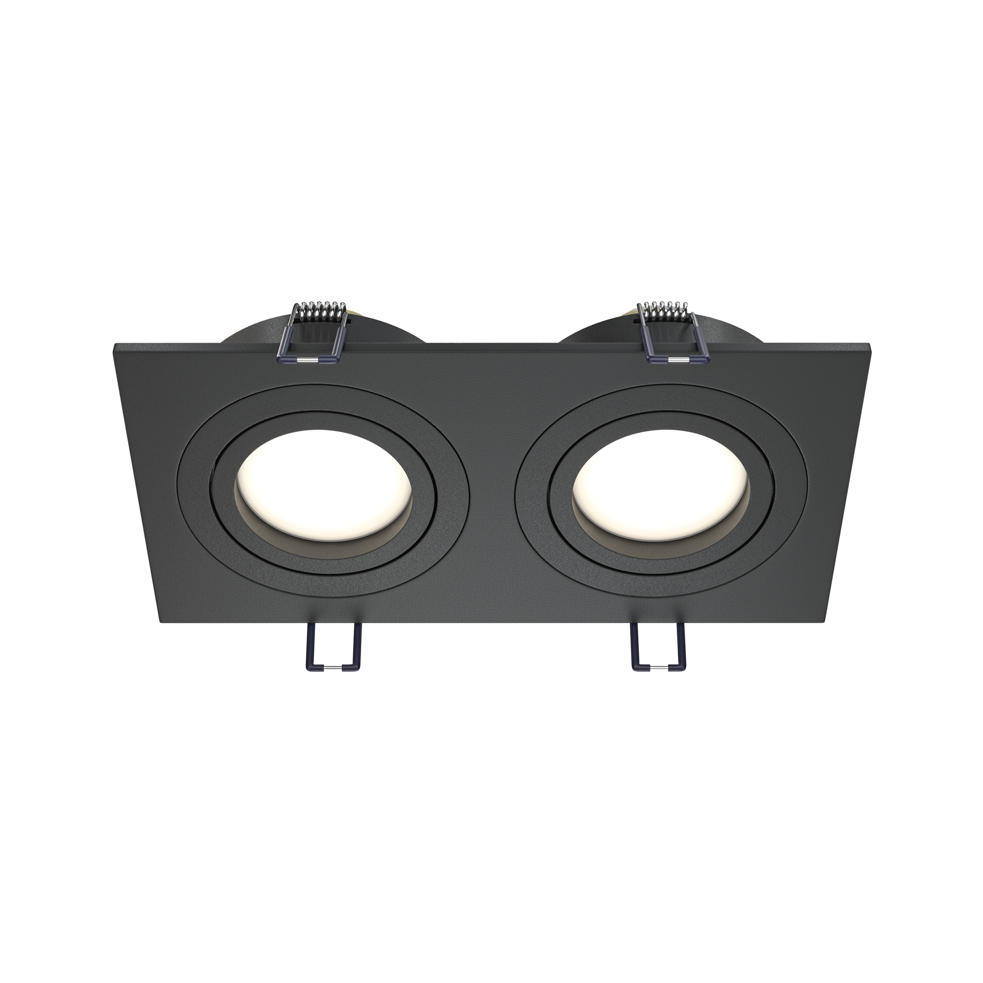 Встраиваемый светильник Атом / Atom 2*GU10 10 Вт Встраиваемый светильник Technical DL024-2-02B