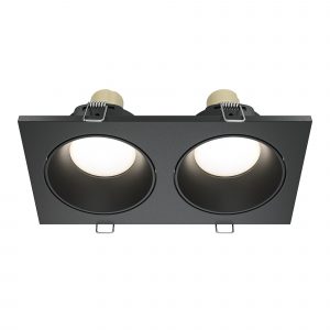 Встраиваемый светильник Зум / Zoom 2*GU10 10 Вт IP 65 Встраиваемый светильник Technical DL033-2-02B