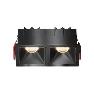 Встраиваемый светильник Альфа / Alfa LED 20 Вт 3000 К 50° Встраиваемый светильник Technical DL043-02-10W3K-SQ-B-1