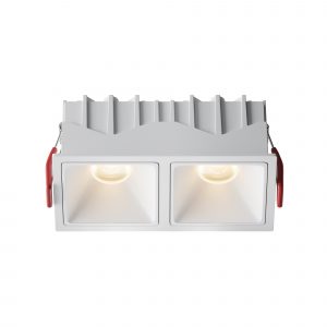 Встраиваемый светильник Альфа / Alfa LED 20 Вт 3000 К 50° Встраиваемый светильник Technical DL043-02-10W3K-SQ-W-1
