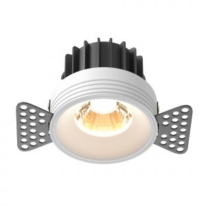 Встраиваемый светильник Раунд / Round 12 Вт 2700 К 60° Встраиваемый светильник Technical DL058-12W2.7K-TRS-W