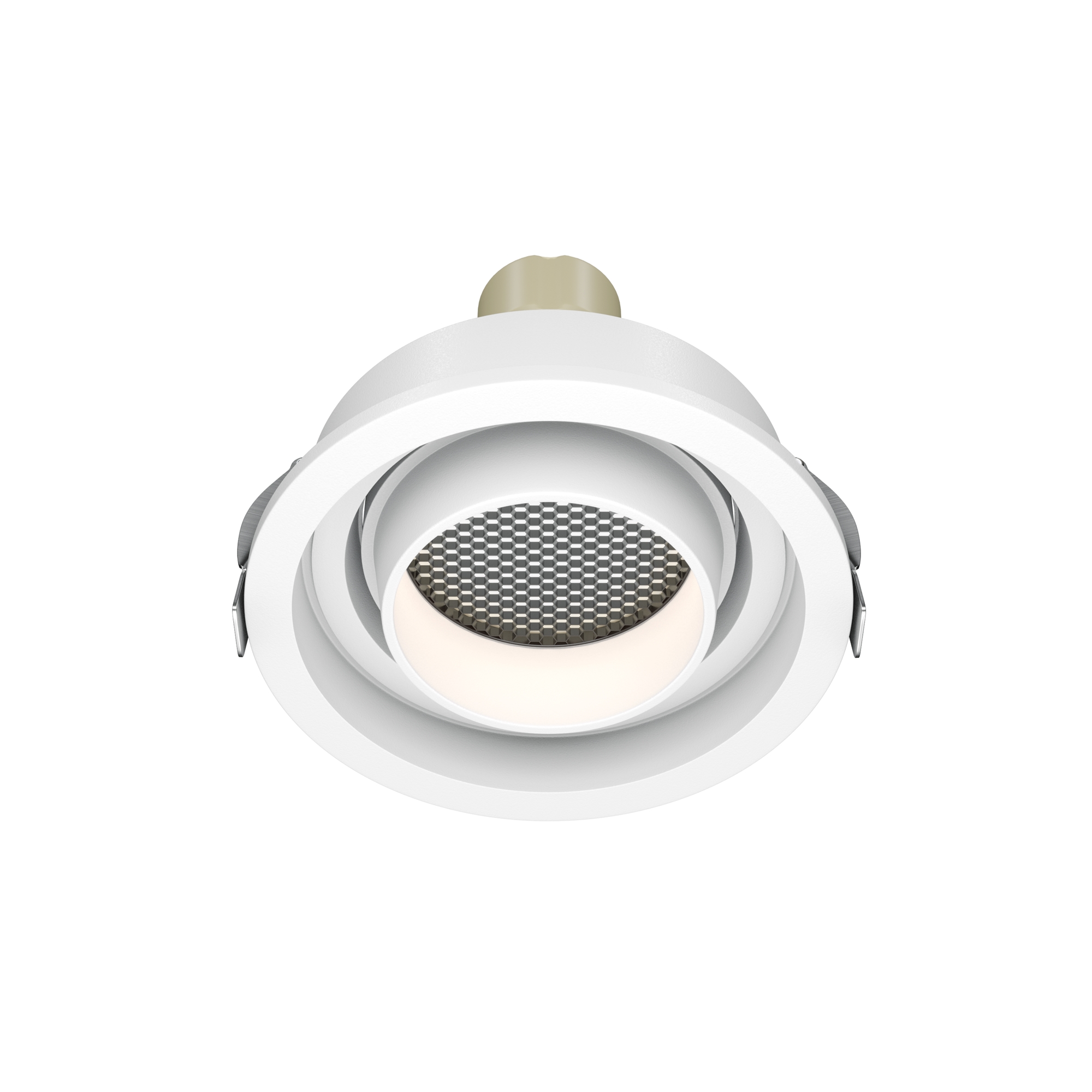 Встраиваемый светильник Атом / Atom 1*GU10 10 Вт Встраиваемый светильник Technical DL113-GU10-01-RD-W