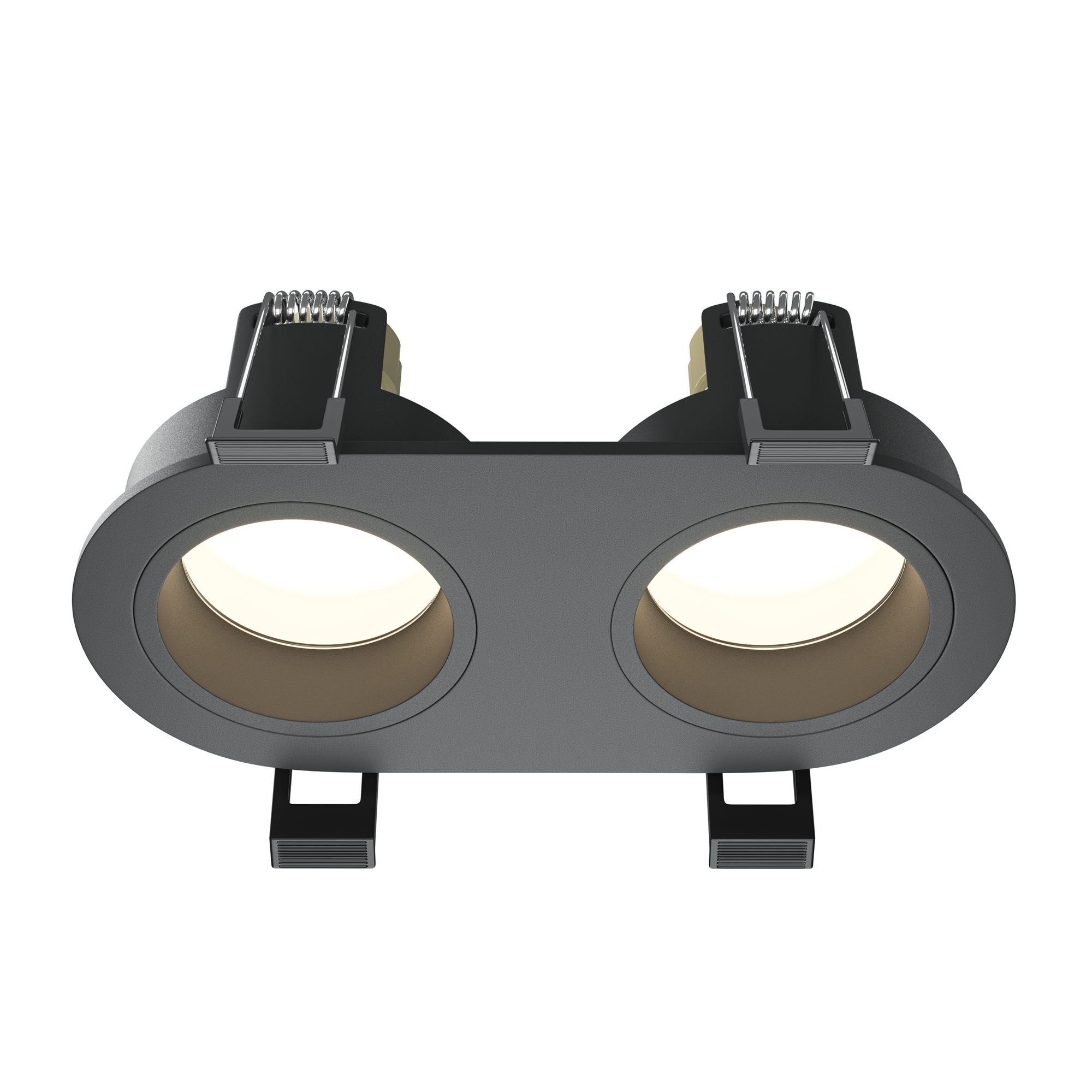 Встраиваемый светильник Пай / Share 2*GU10 10 Вт IP 54 Встраиваемый светильник Technical DL126-02-GU10-B