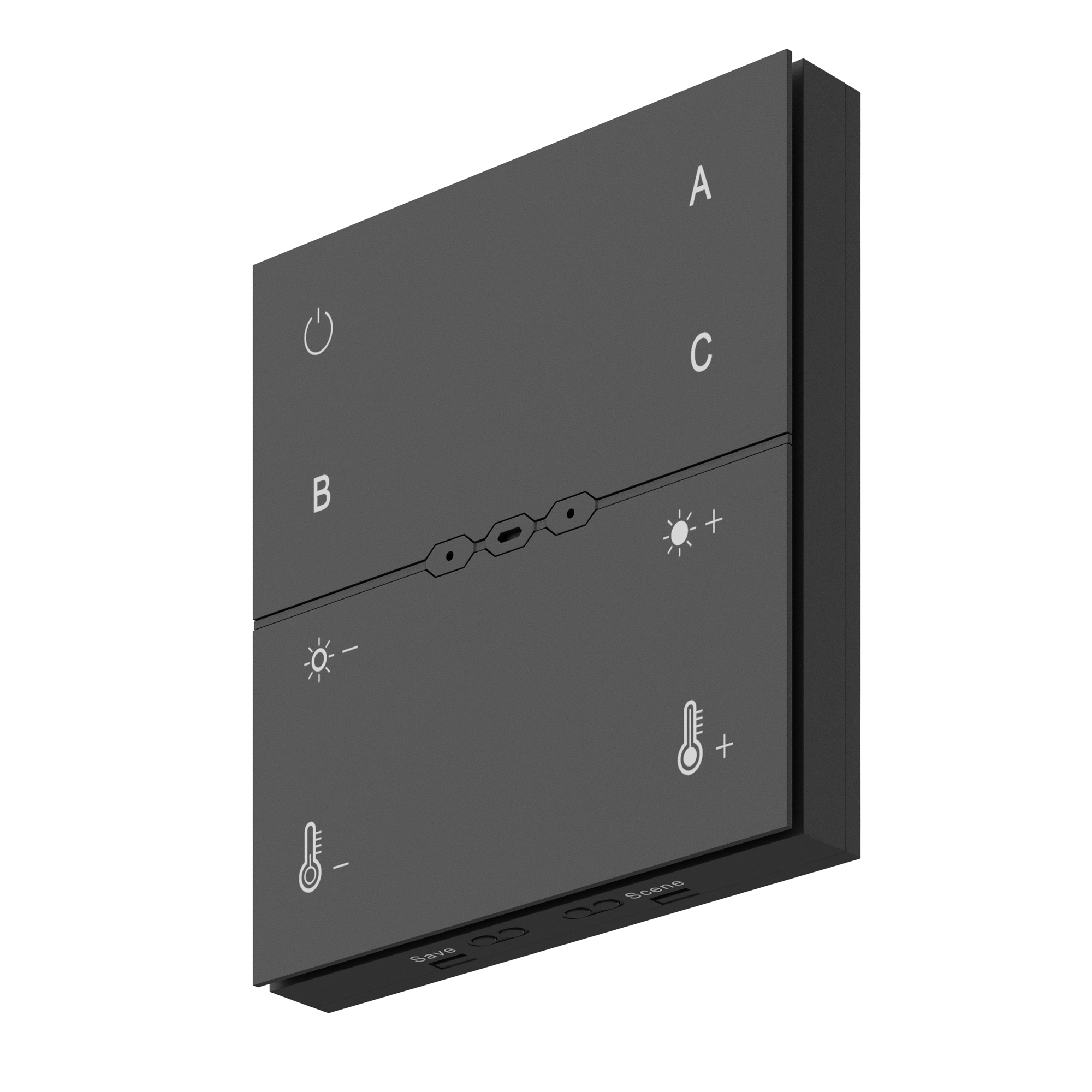 Беспроводная панель управления ZIGBEE Беспроводная панель управления Lighting control DRC035-Z-8-B