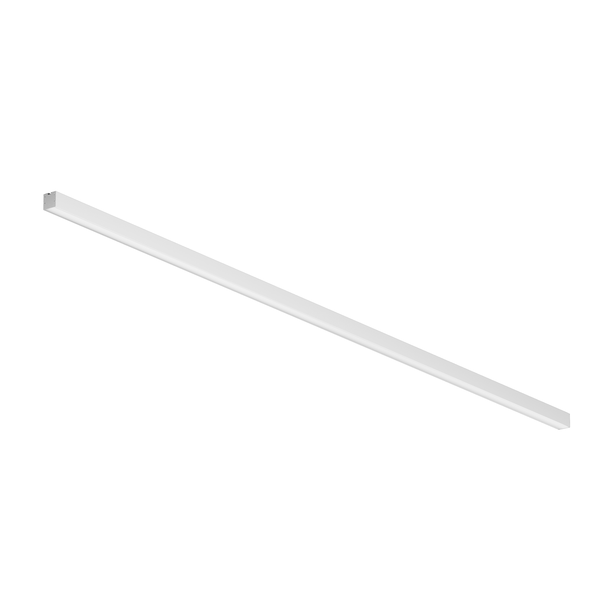 Линейный светильник накладной 3000K 35x35 40 Вт (Серебро