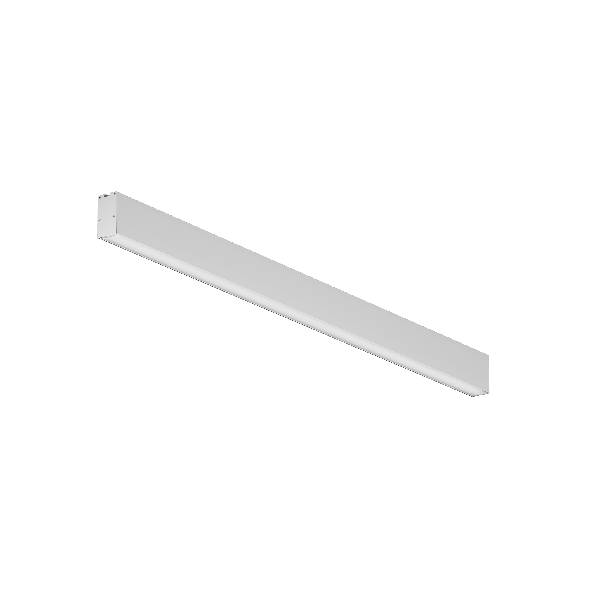 Линейный светильник накладной 3000K 35x67 20 Вт (Серебро