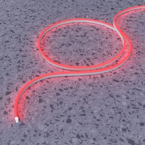 6Вт/м Красный IP67 5м Гибкий неон Led Strip 200501