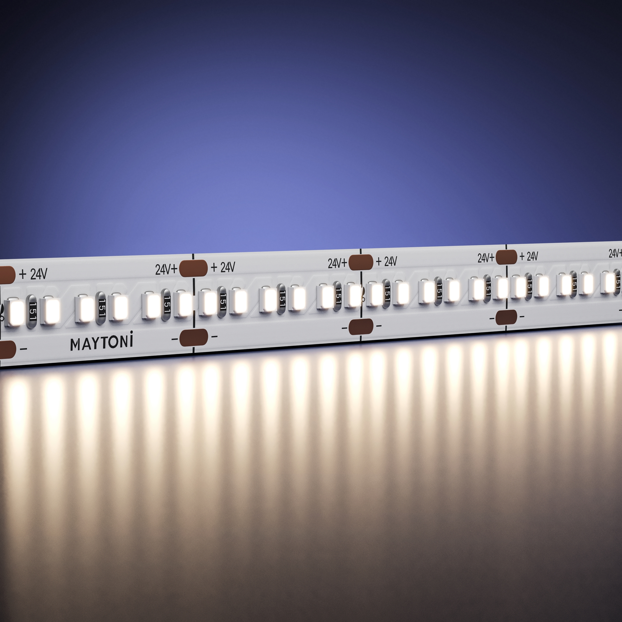 Светодиодная лента Ультра 24ВD2216 8Вт/м 4000К 5м IP 20 201062 Светодиодная лента Led Strip 201062