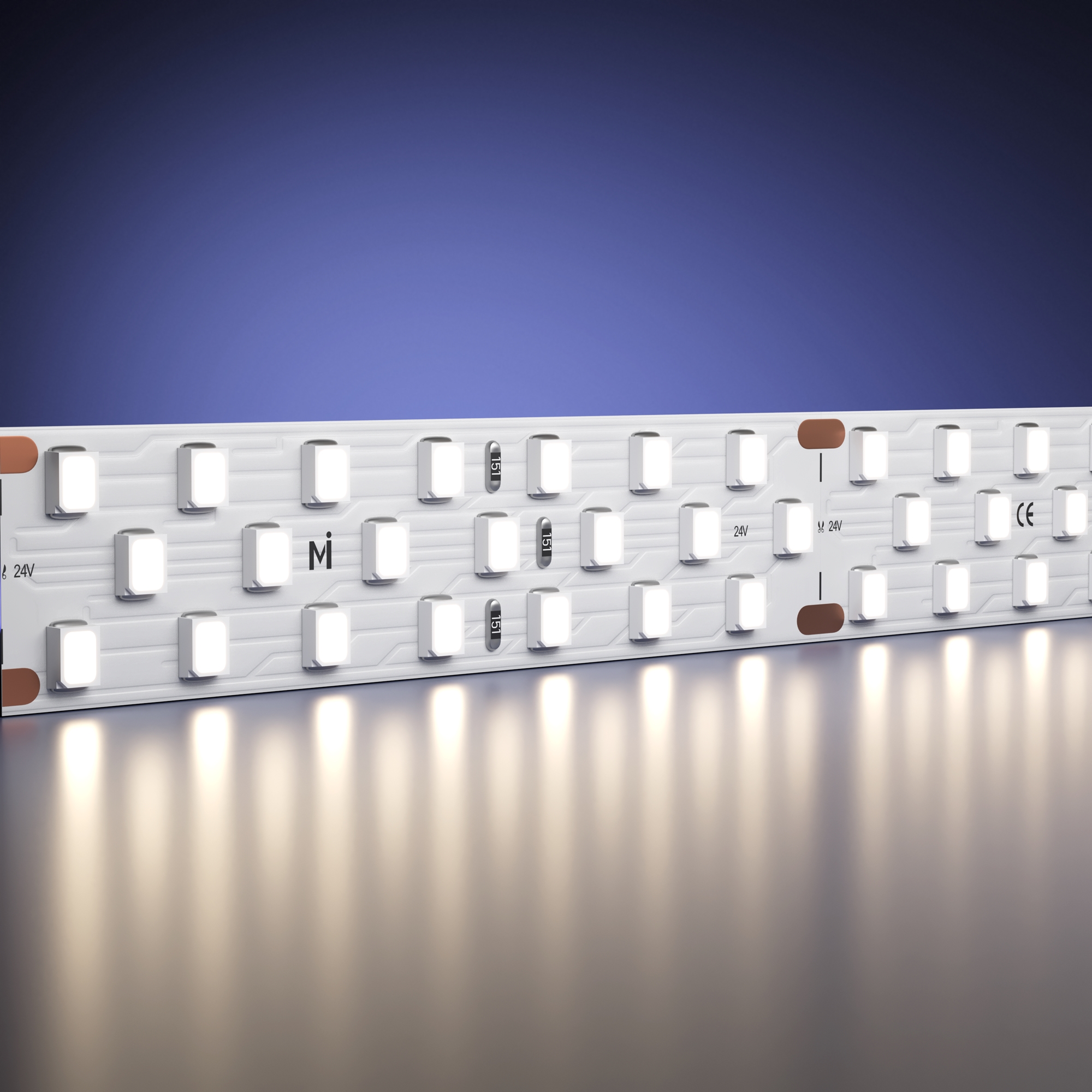 Светодиодная лента Ультра 24В 2835 27Вт/м 4000К 5м IP 20 201115 Светодиодная лента Led Strip 201115