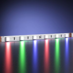 Светодиодная лента Ультра 24В 3838 6Вт/м Цветная (RGB) 5м IP 20 201129 Светодиодная лента Led Strip 201129