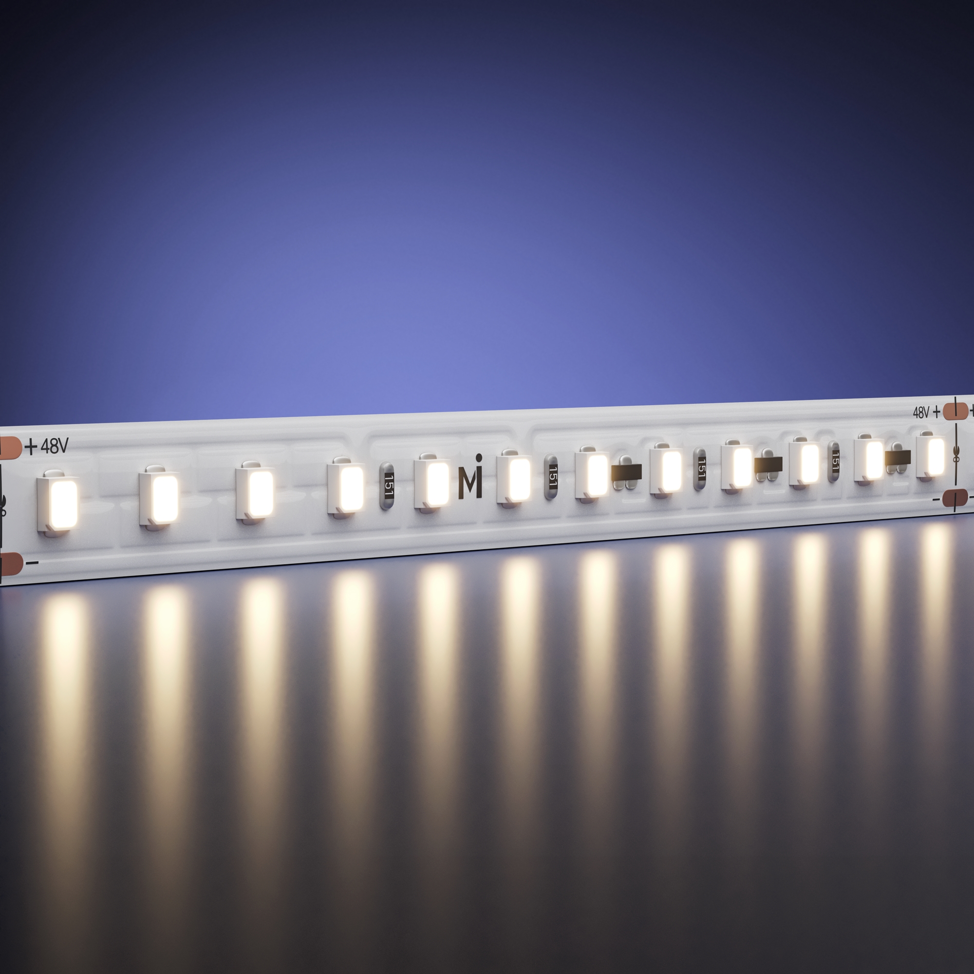 Светодиодная лента Ультра 48В 2835 8Вт/м 3000K 50м IP 20 201210 Светодиодная лента Led Strip 201210