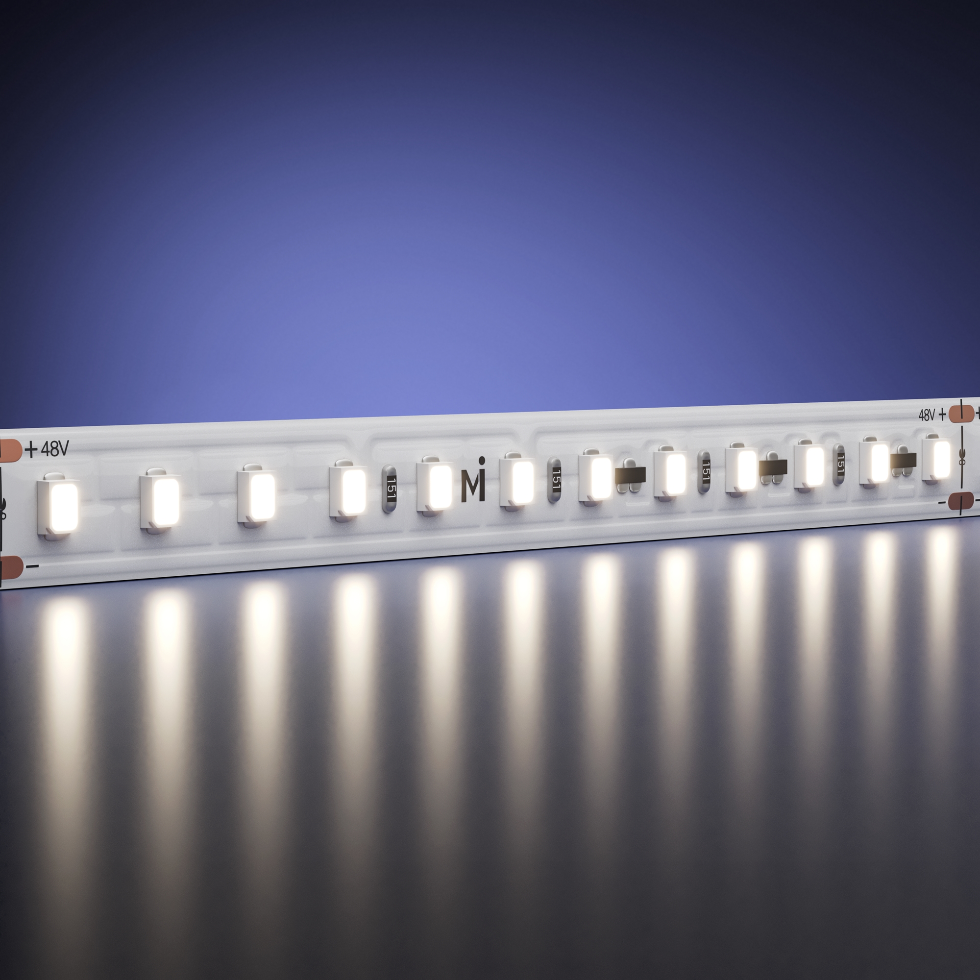 Светодиодная лента Ультра 48В 2835 8Вт/м 4000K 50м IP 20 201211 Светодиодная лента Led Strip 201211