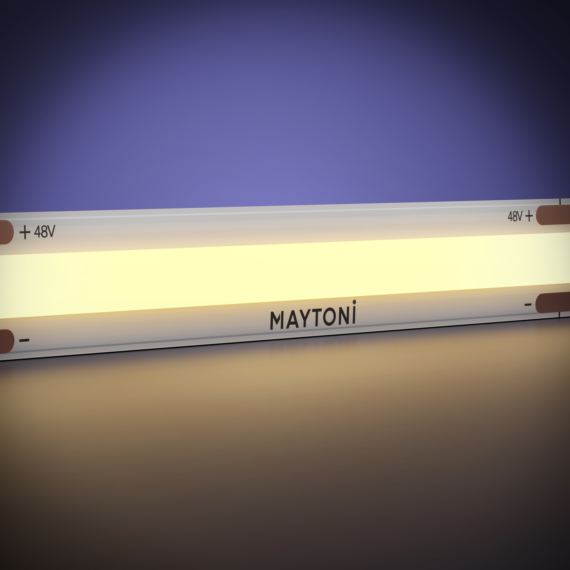 Светодиодная лента Ультра 48В COB 8Вт/м 2700K 20м IP 20 201218 Светодиодная лента Led Strip 201218