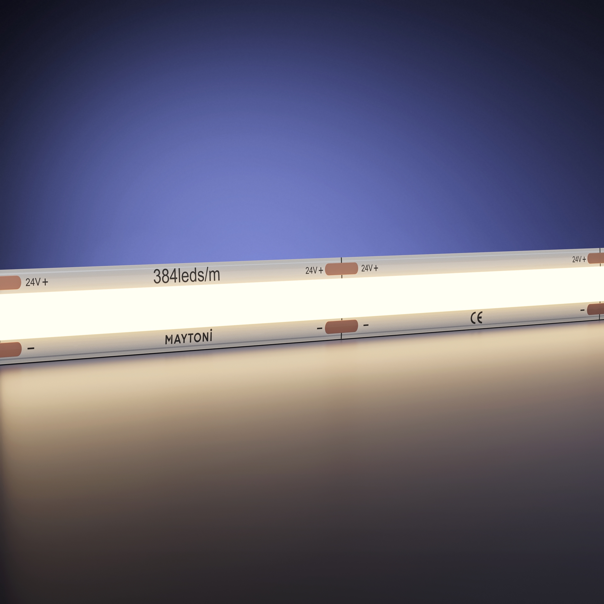 Светодиодная лента Ультра 24В COB 12Вт/м 3000K 50м IP 20 20D221 Светодиодная лента Led Strip 201221