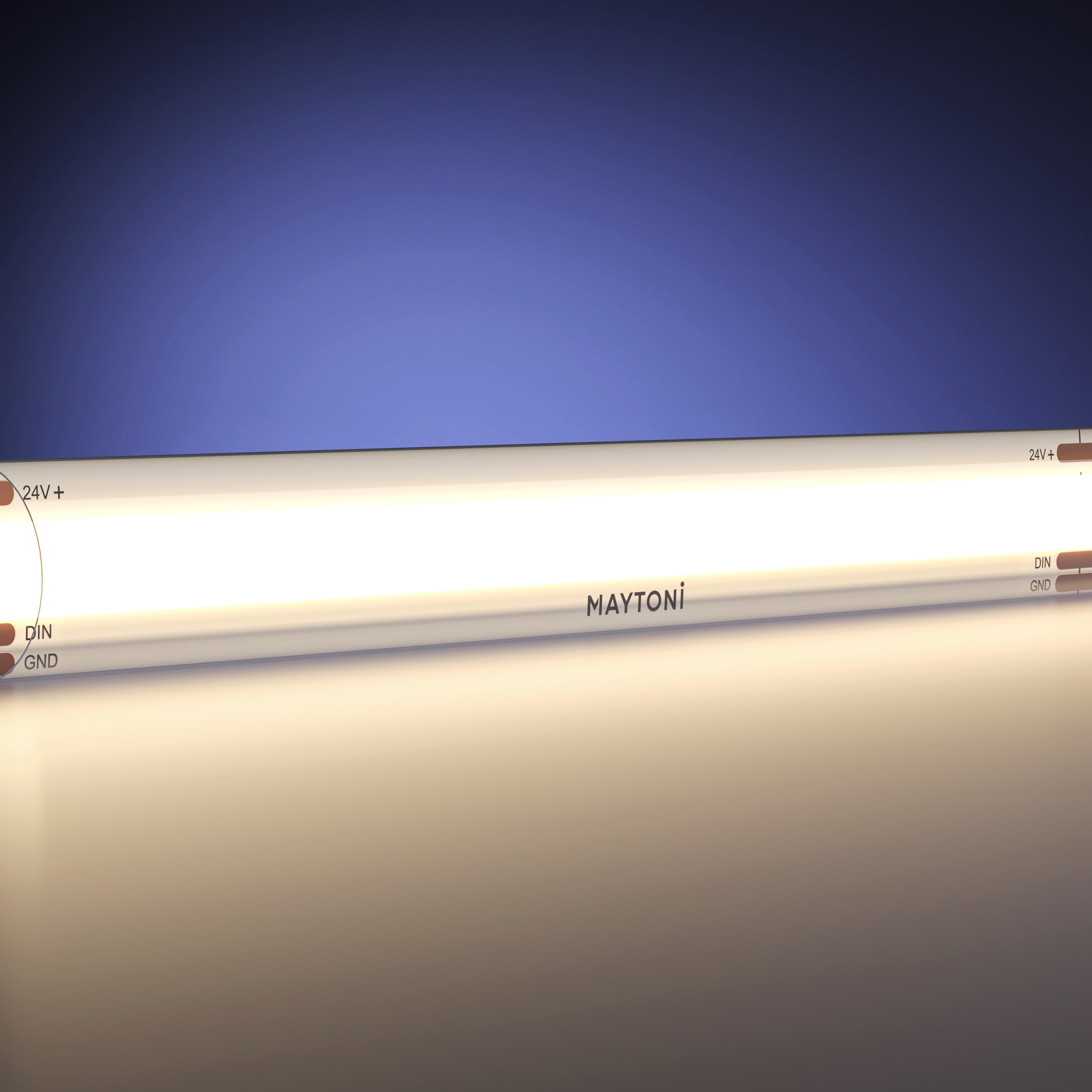 Светодиодная лента 24В COB 12Вт/м Адресная (SPI) 3000K 5м IP 65 201256 Светодиодная лента Led Strip 201256