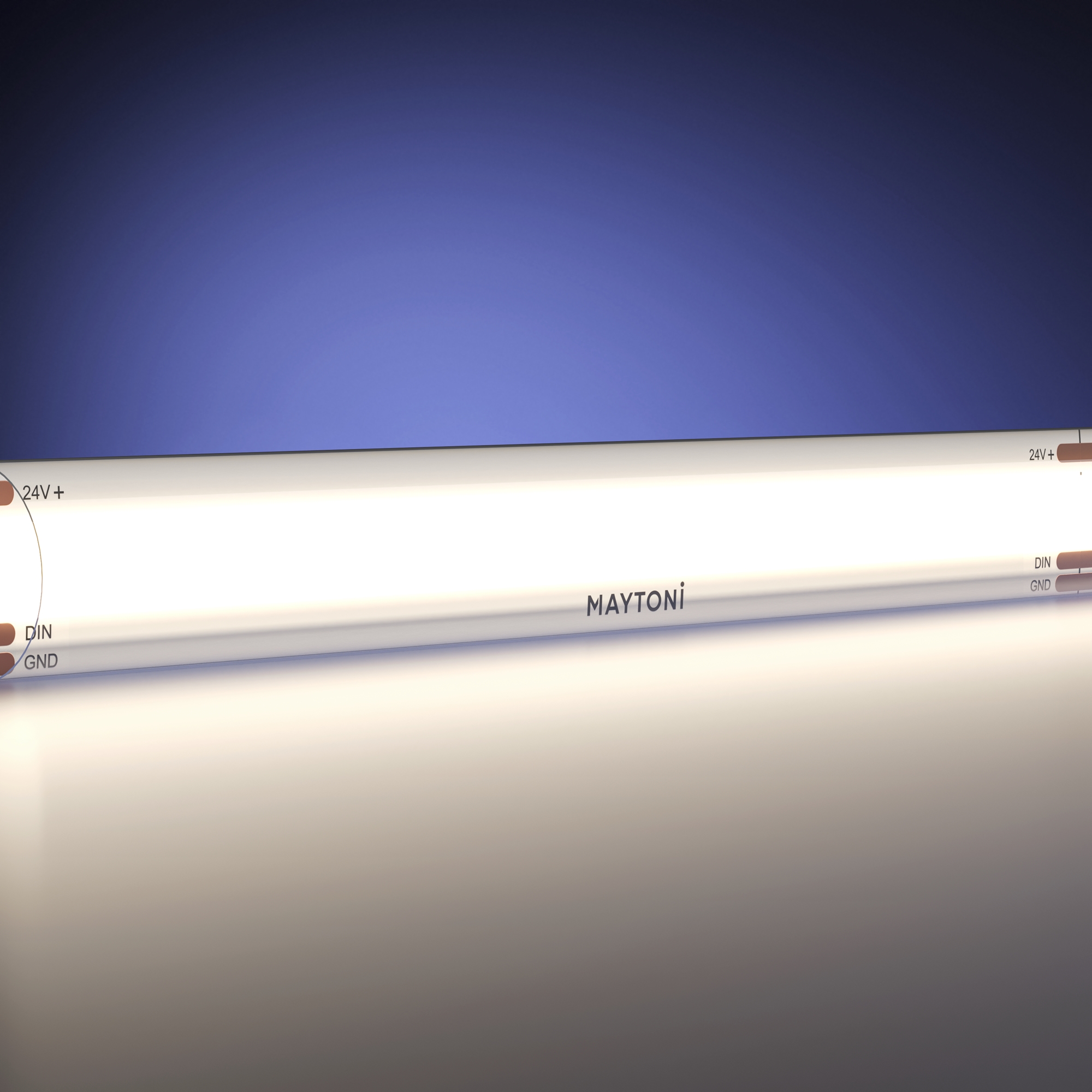 Светодиодная лента 24В COB 12Вт/м Адресная (SPI) 4000K 5м IP 65 201257 Светодиодная лента Led Strip 201257