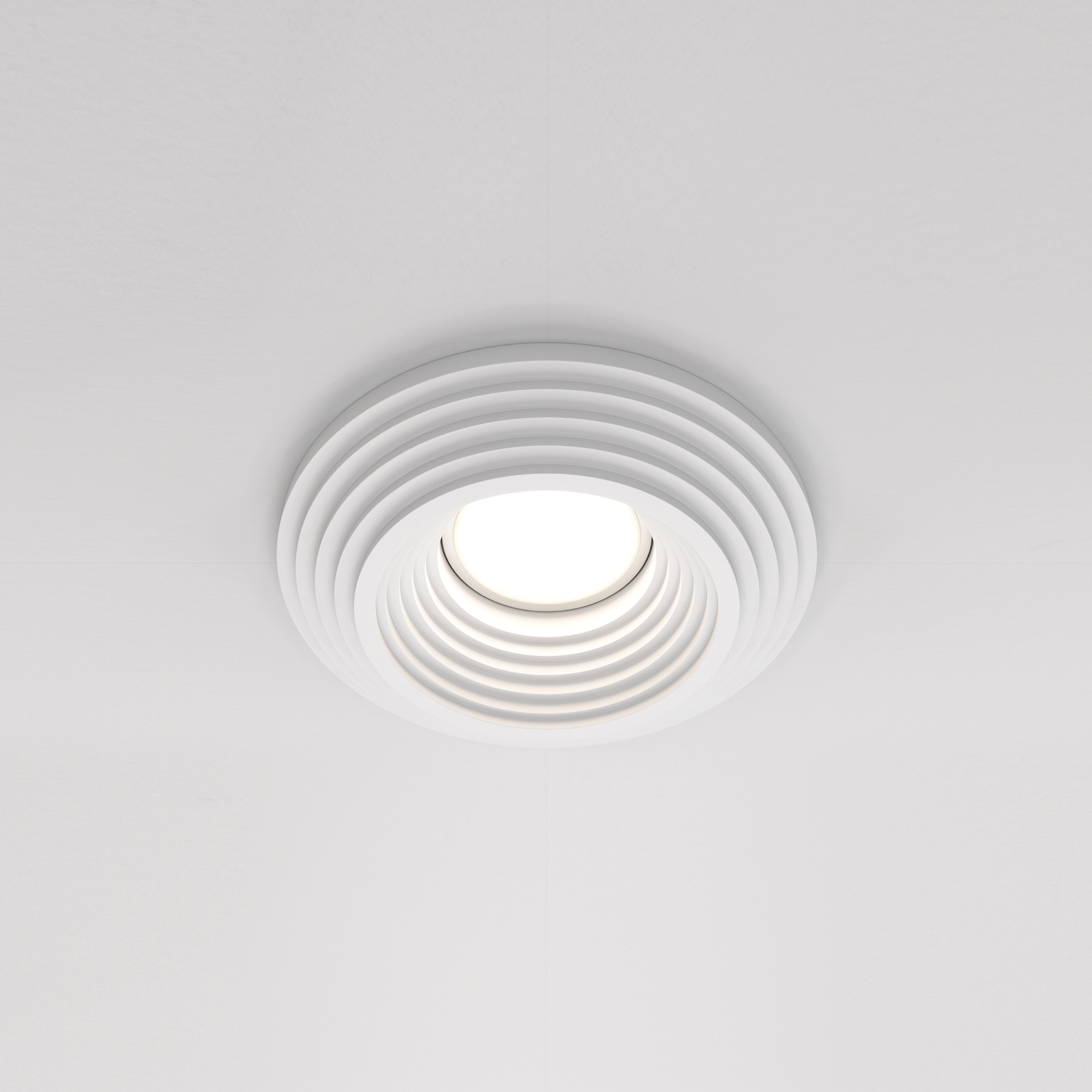 Встраиваемый светильник Гипс Модерн / Gyps Modern 1*GU10 10 Вт Встраиваемый светильник Technical DL004-1-01-W