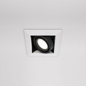 Встраиваемый светильник Металл Модерн / Metal Modern 1*GU10 10 Вт Встраиваемый светильник Technical DL008-2-01-W