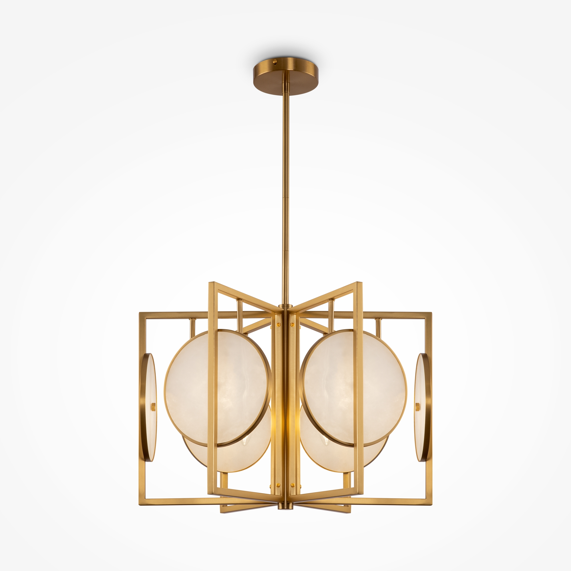 Подвесной светильник Мармо / Marmo E14х6 Подвесной светильник Maytoni MOD099PL-06G