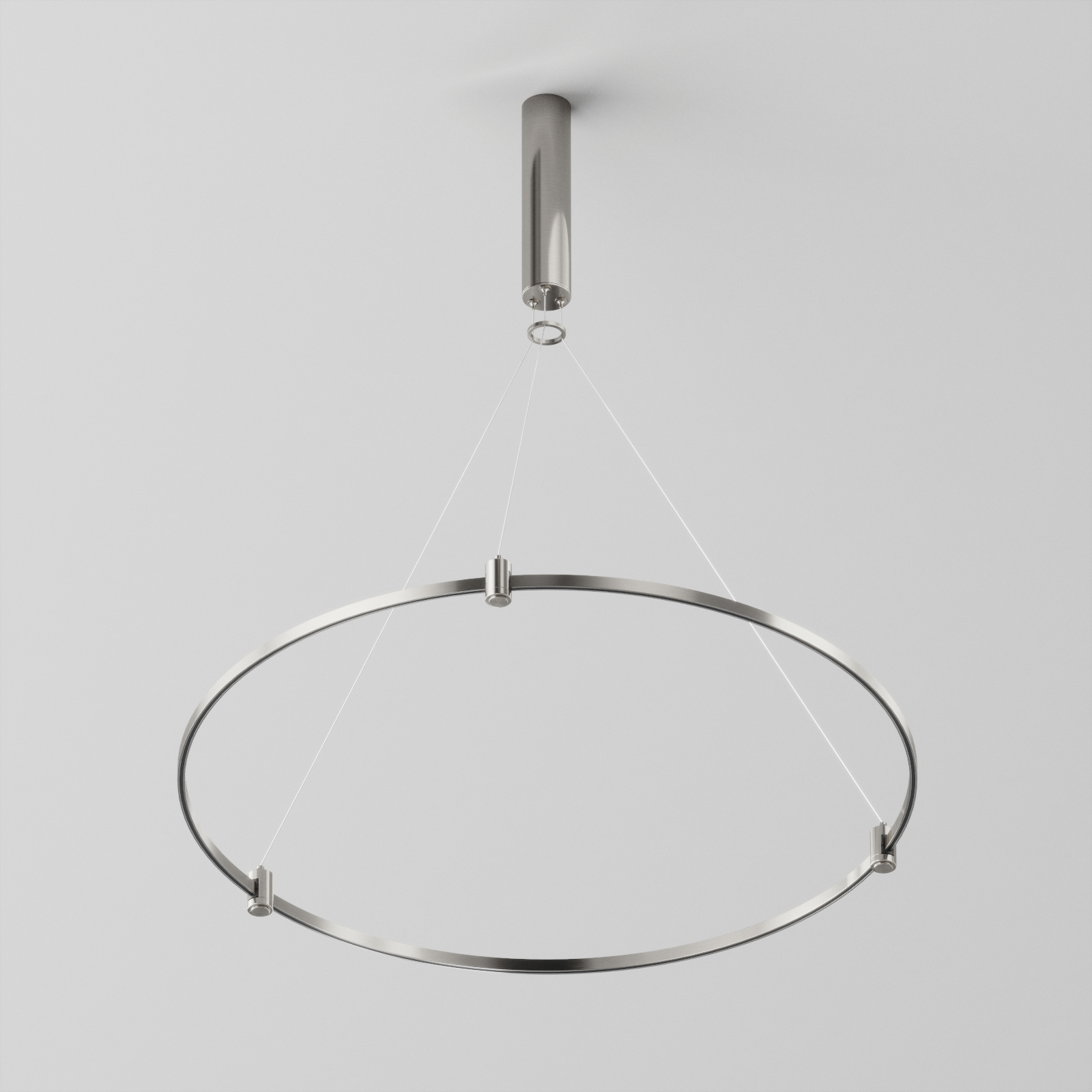 Готовая конструкция круглая D800мм c основанием под блок питания без светильников и блока питания