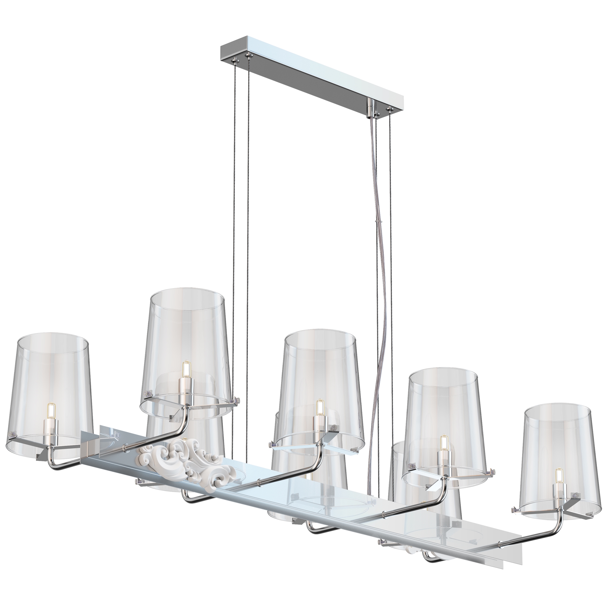 Подвесной светильник Ориертир / Landmark G9х8 Подвесной светильник Maytoni MOD040PL-08CH