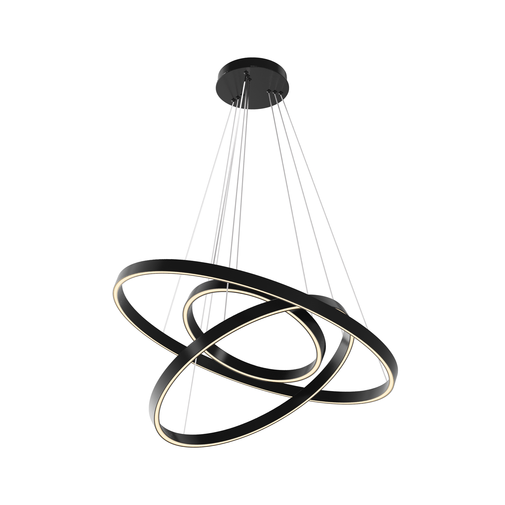 Подвесной светильник Рим / Rim 3000-4000К 107Вт Подвесной светильник Maytoni MOD058PL-L100BK