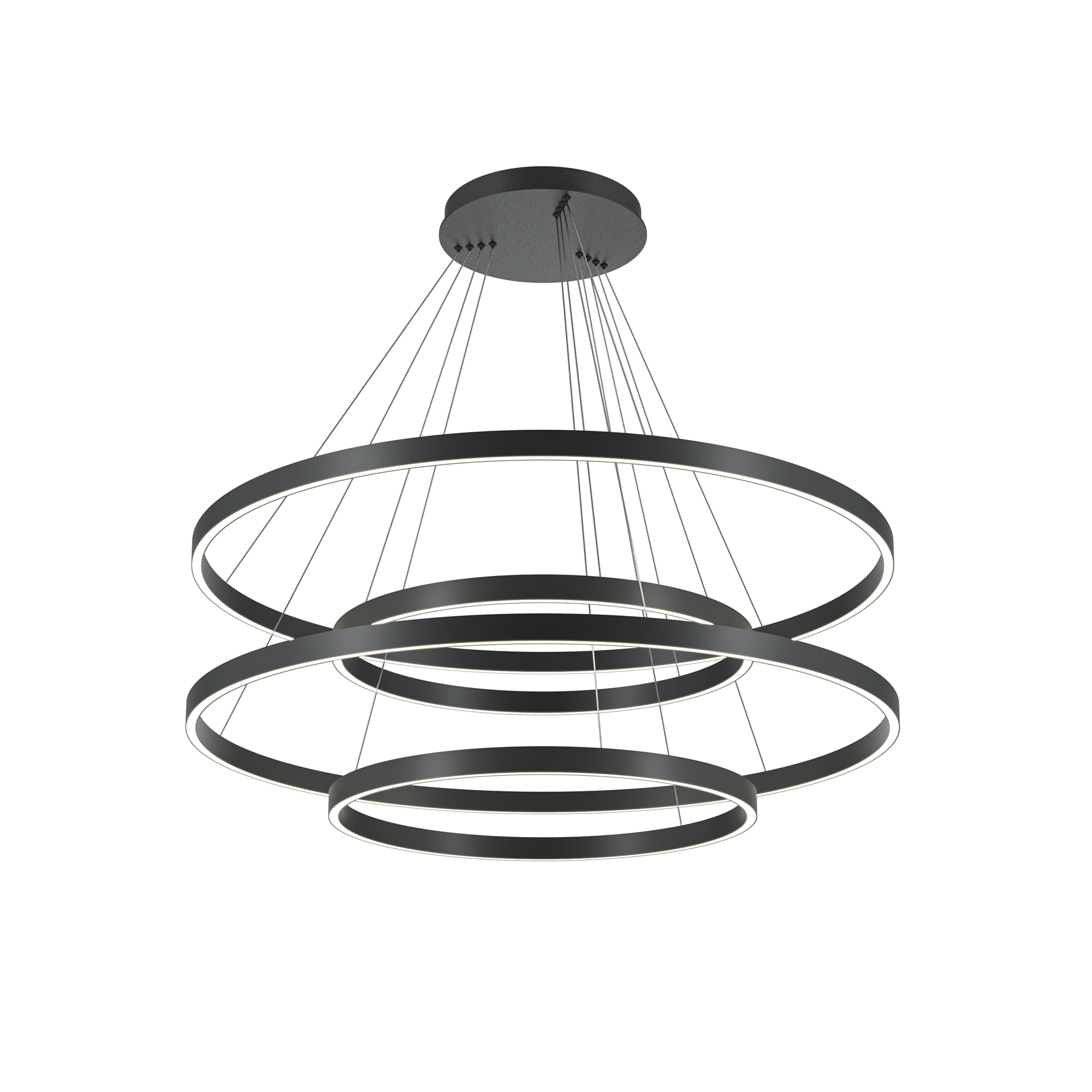 Подвесной светильник Рим / Rim 3000-4000К 165Вт Подвесной светильник Maytoni MOD058PL-L174BK