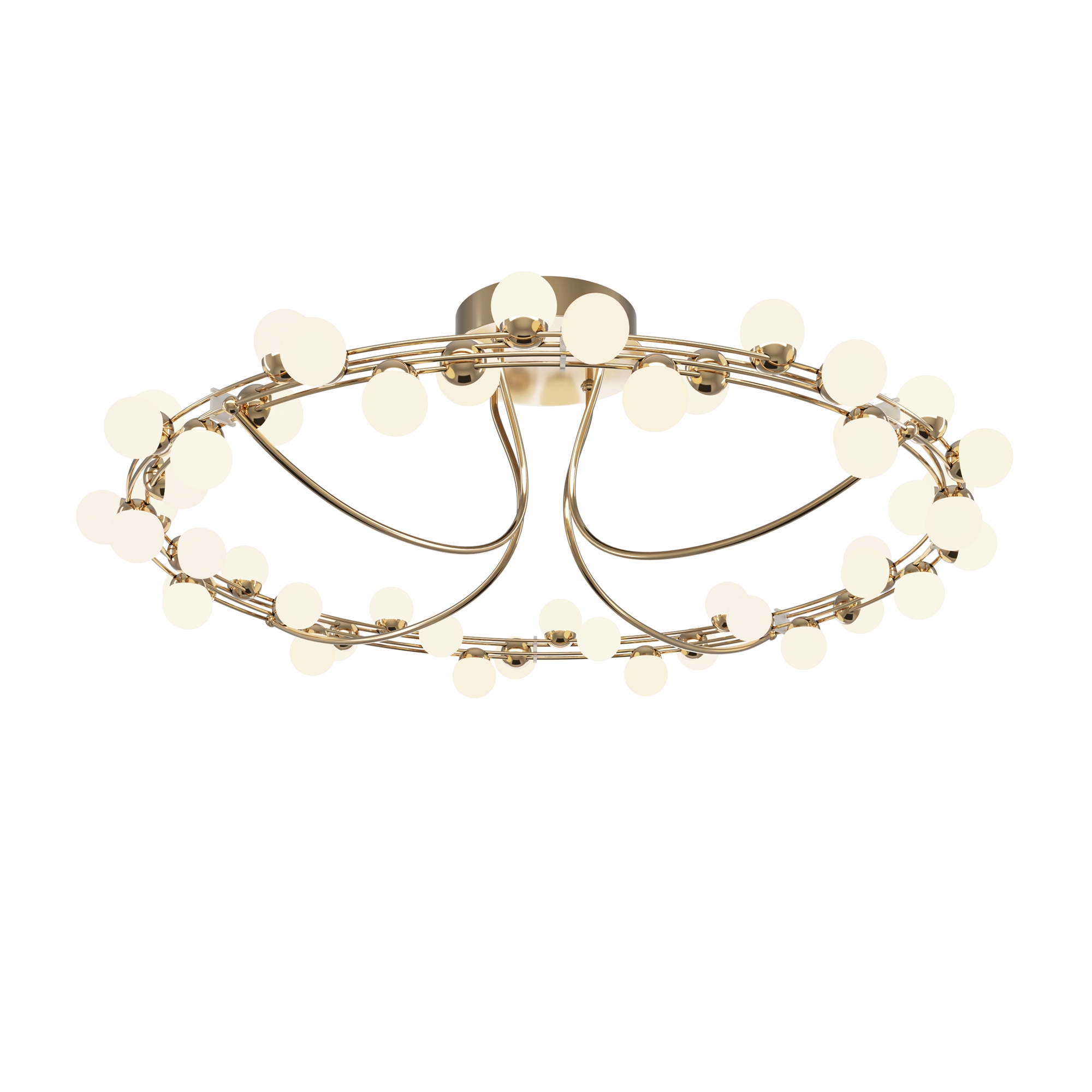 Потолочный светильник Тессара / Tessara 3000К 72Вт Потолочный светильник Maytoni MOD081CL-L48G3K