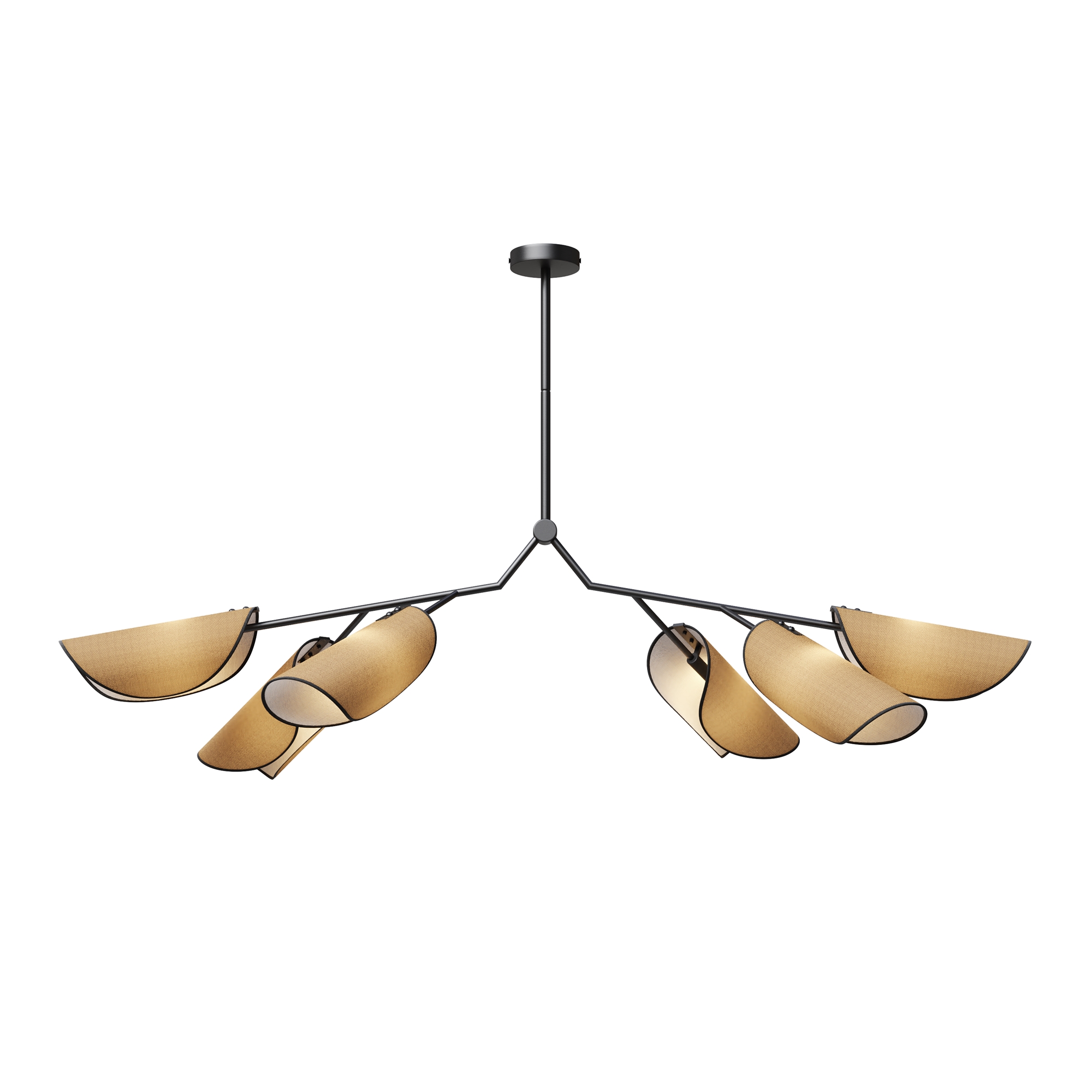 Подвесной светильник Органика / Organic G9х6 Подвесной светильник Maytoni MOD225PL-06B