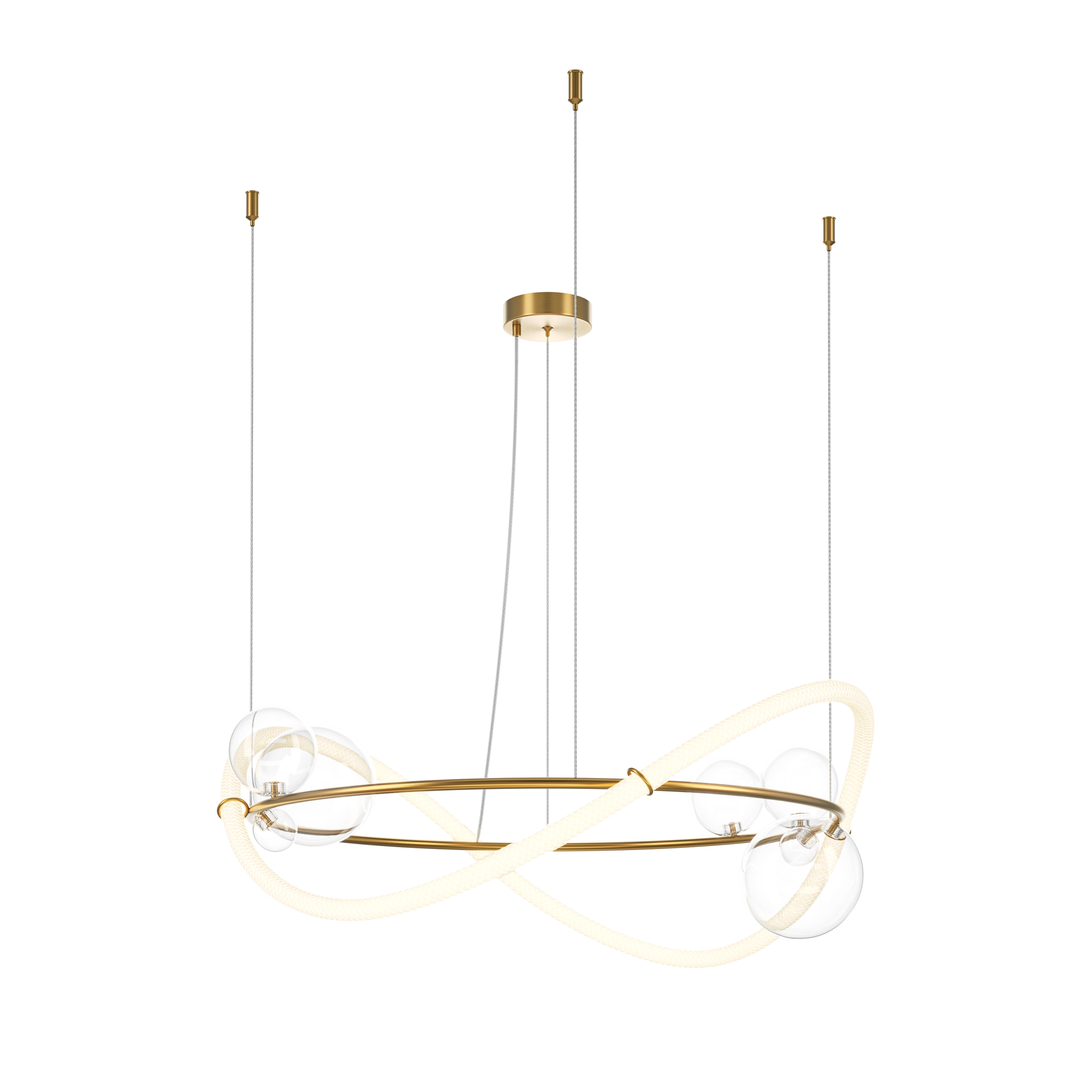 Подвесной светильник Оазис / Oasis 3000К 53Вт Подвесной светильник Maytoni MOD289PL-L53BS3K