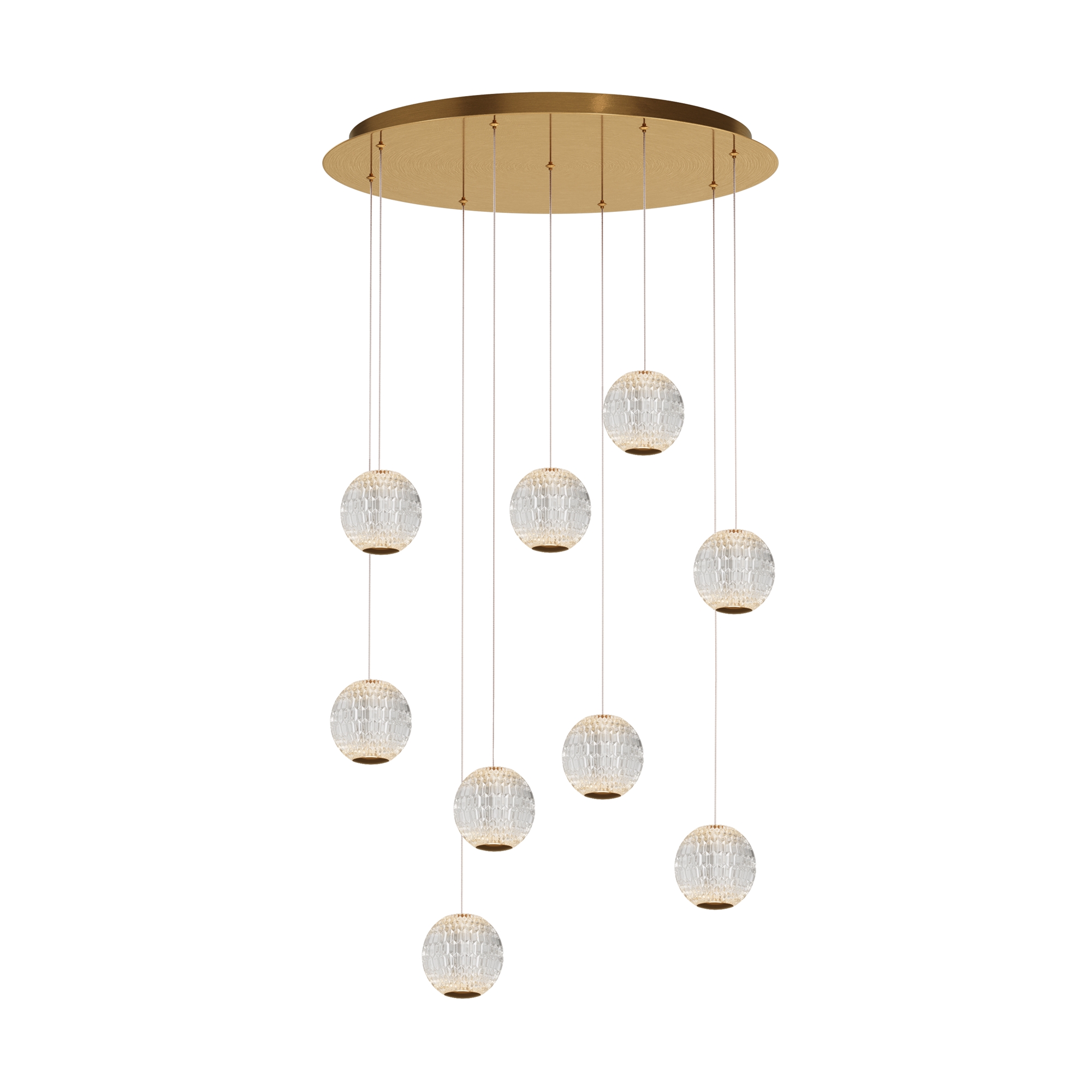 Подвесной светильник Сапфир / Sapphire 3000К 56Вт Подвесной светильник Maytoni MOD293PL-L56BS3K