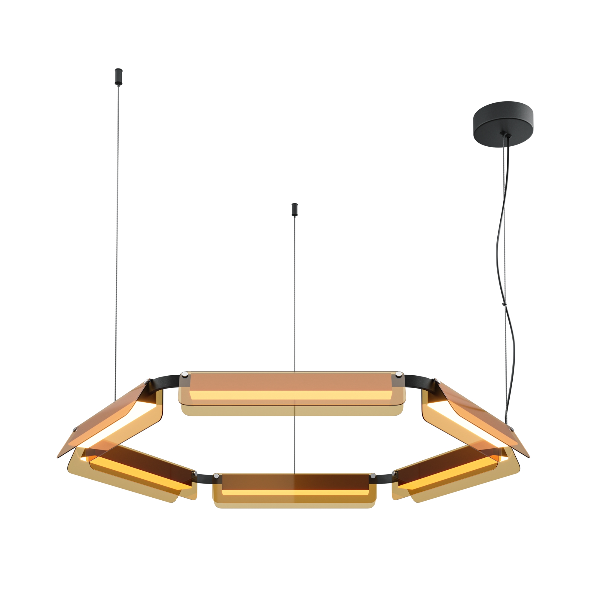 Подвесной светильник Плоскость / Flat 3000К 60Вт Подвесной светильник Maytoni MOD296PL-L60BC3K