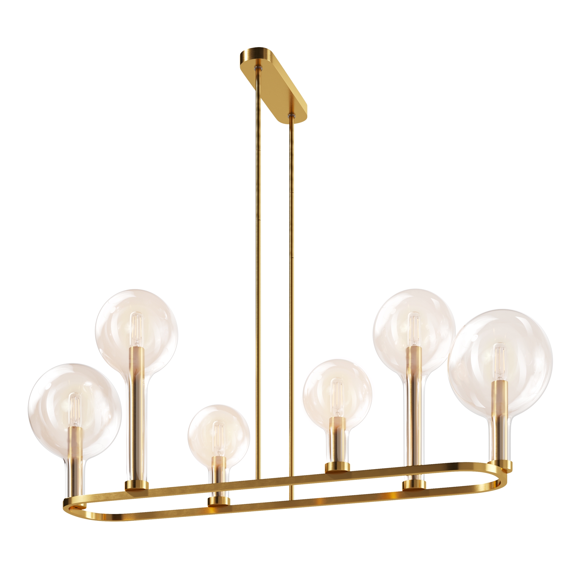 Подвесной светильник Статус / Status E14х6 Подвесной светильник Maytoni MOD333PL-06BS1