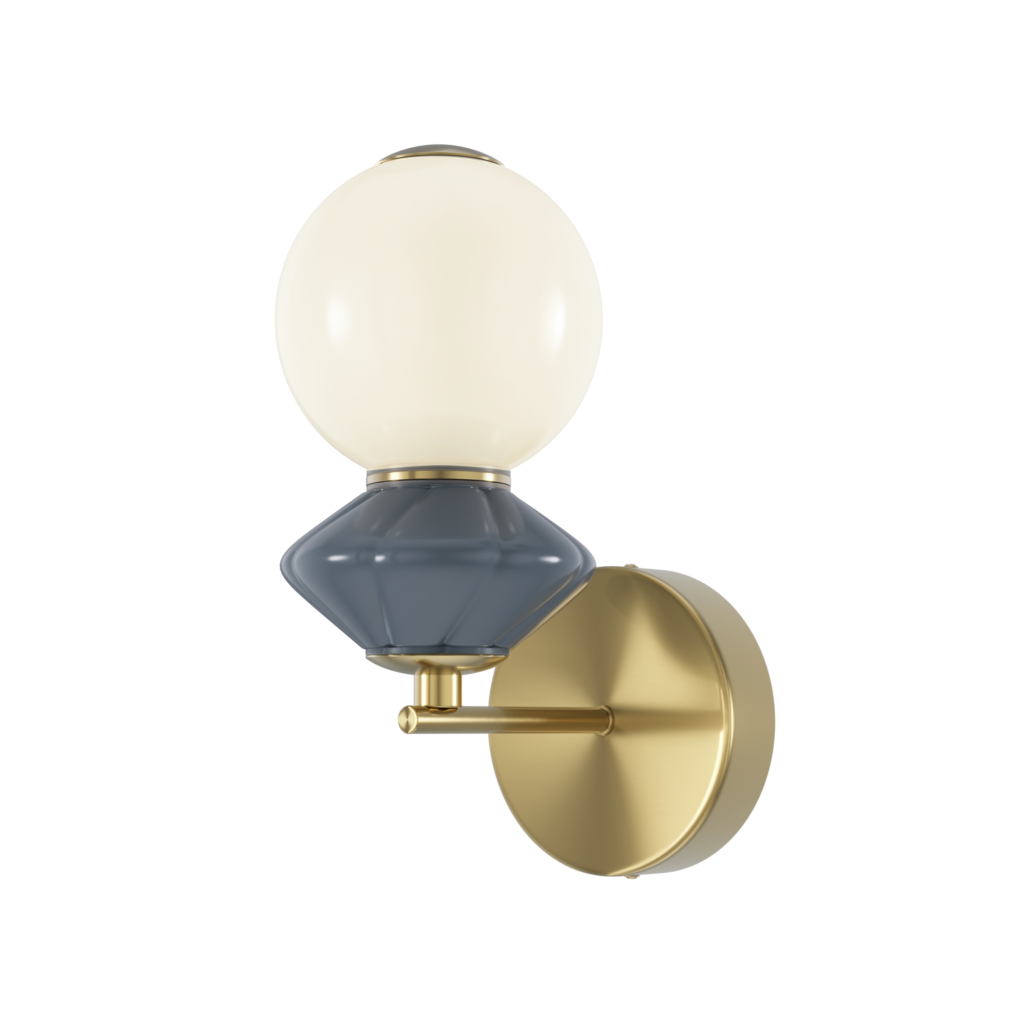 Настенный светильник (бра) Брошь / Brosche 3000К 5Вт Настенный светильник (бра) Maytoni MOD362WL-L5GR3K